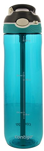 Contigo AUTOSPOUT Ashland Reusable Water Bottle, 24oz, Scuba