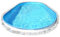 Planet Pool Piscine murale ovale en acier 600 x 320 x 150 cm, acier 0,8 mm blanc, film 0,6 mm, bleu