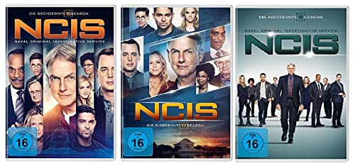 Navy CIS / NCIS Staffel 16 + 17 + 18 im Set - Deutsche Originalware [16 DVDs]