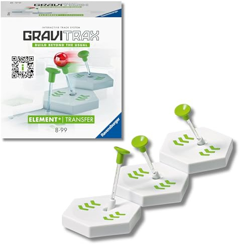 Ravensburger GraviTrax Element Transfer 22422 - GraviTrax Erweiterung für Deine Kugelbahn - Murmelbahn und Konstruktionsspielzeug ab 8 Jahren, GraviTrax Zubehör kombinierbar mit Allen Produkten