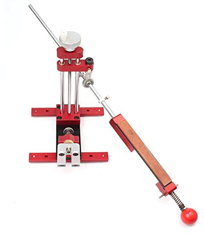 LINYY Gerrit Schleifrahmen Mit Festem Winkel, Aluminium-Messerschärfer, Steinwerkzeug, Schärfen Compatible with Hobel, Meißel, Schnitzmesser, Holzbearbeitungswerkzeug