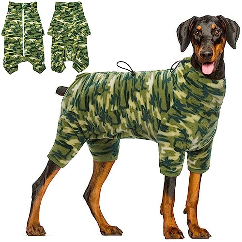 Hjyokuso Hundemantel Winter, Hundejacke, Weicher Fleece Hundepullover FüR Kleine MittelgroßE Grosse Hunde, Winddichte Haustierkleidung Outfit Mit ReißVerschluss, Chihuahua Kleidung (XXS-3Xl)