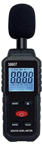 SVRITE Digital Sound Level Noise Meter Measurement 30-130DB DB Decibel Detector Audio Tester Diagnostic Tool