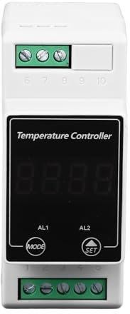 Digital Temperature Controller, Digital Temperature Controller Thermostat Regulator Switch for Reptile Incubator Greenhouse, Temperature Controllers