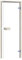 Saunainter Porta per sauna CLASSIC 70 x 190 cm con chiusura magnetica, vetro temperato ESG di alta qualità, telaio in legno massiccio, regolabile DIN a sinistra/destra (Espe trasparente)