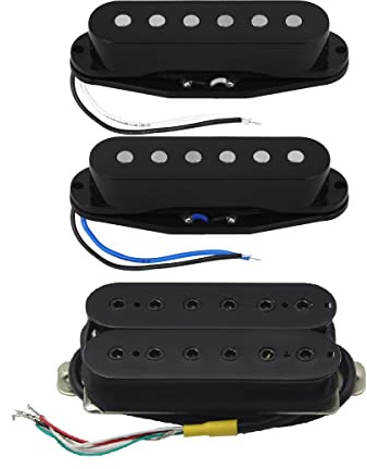 Ssh Set Alnico 5 Single Coil Pickups Humbucker Pickup Schwarz Für E-Gitarre Pickup für E-Gitarre