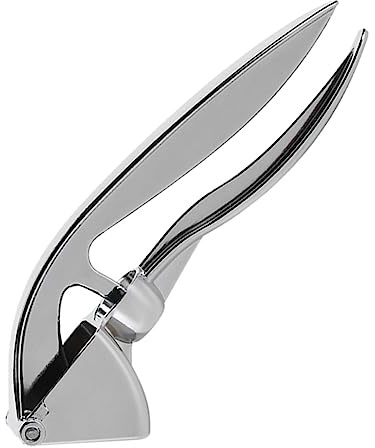 PRETYZOOM Prensador De Ajos De Acero Inoxidable Machacador Práctico y Resistente Para Cocina Herramienta Para Cocina Casera y Profesional Fácil De Usar y Limpiar
