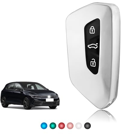 TOOMUME Schlüsselhülle TPU Glänzend, Autoschlüssel Hülle Schlüsselcover Passt für VW Volkswagen Cupra Formentor Born Golf 8 Seat Leon MK4 Ibiza Ateca Skoda Kodiaq Fabia Enyaq Octavia