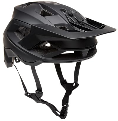 Fox Racing Speedframe Helmet Solid, CE – MTB Fahrradhelm – MIPS Schutz – verstellbares Visier – optimierte Belüftung – herausnehmbares Innenfutter – 360° Fit System – Black, Größe: L