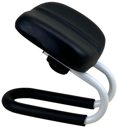 Riaisttd Meditationshocker, verstellbare Kniebank, gepolsterter Gebetssitz, schwarz, ergonomisches Stützkissen, rutschfeste Beinmanschetten, tragbarer Stuhl für Zuhause, Yoga, Studio, Reisen