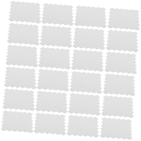 Sosoport Leere Aquarell Postkarten 5,5x5,5cm Perforiertes Stempelpapier Farbiges Kartonpapier Selbstgemacht Grußkarten Bastelpapier für Kreative Kunst und Geschenkideen