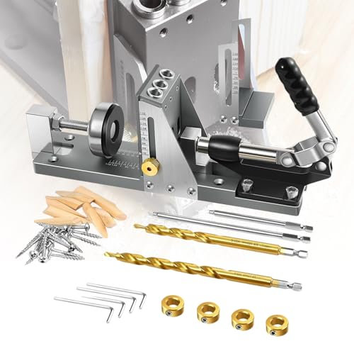 HFDJRWK Taschenstift for Holzbearbeitungswerkzeuge mit Vorrichtungen, Professionelle Und Verbesserte Schraubzwingen Aus Vollmetall, Positionierer for Die Holzbearbeitung