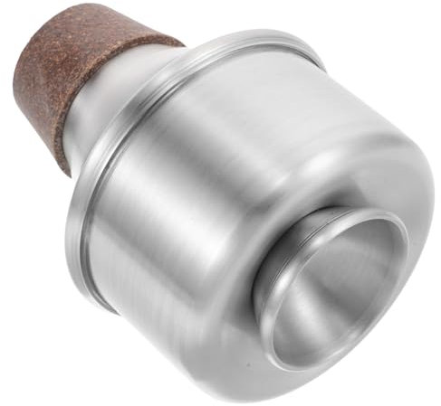 Garneck Gerader Metall-trompetendämpfer Übungsdämpfer Für Posaunen Aus Metall Trompetenzubehör Für Anfänger Ruhige Übungsstunden Zu Hause