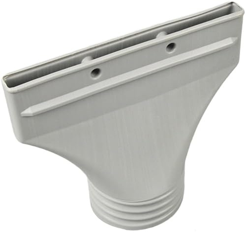Flachschlauchadapter für Klimaanlagen, Rechteckiger Rohrverbinder für Rundrohr, Verbindung Lüftungssystem, KühlenLüftungselement für begrenzte Platzverhältnisse, 22 x 25 x 2cm