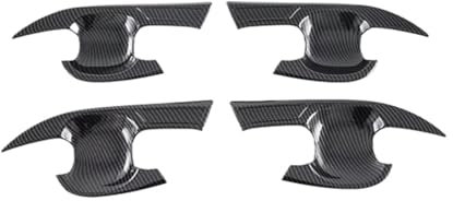tuyda Maniglia for porta Coperchio cavità Rivestimento cavità, adatto for Toyota, BZ4X EA10 2022-2023 D Inserto Cattura Modanatura Guarnizione Tazza Adesivo per la protezione della maniglia dell'auto