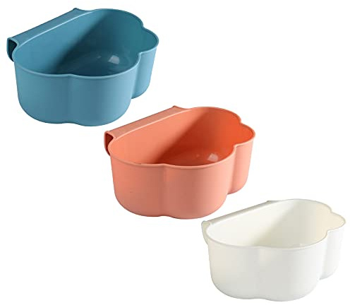 Generisch Wickelkommode Organizer Wickeltisch Organizer 3 Stück Küchenschrank Tür Hängende Abfallbehälter, für Küchenabfälle zum Einhängen, zum Anhängen, Auffangschale für Küchenabfälle (A+B+C)