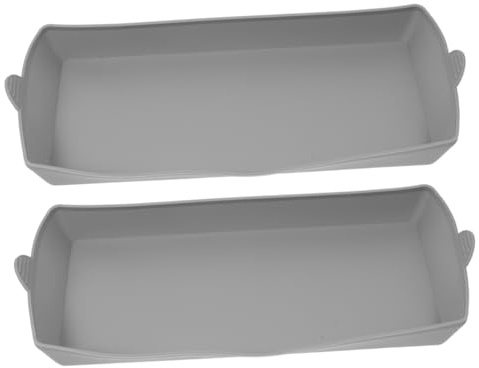 POPETPOP 2 piezas Molde de Silicona Rectangular para Pan y Tostadas Antiadherente Fácil de Limpiar de Unidades para Hornear Casa y Panaderías Aleatorio