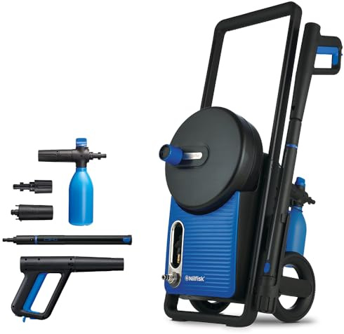 Nilfisk Hochdruckreiniger Excellent 180 Bar - Pressure Washer Für Terrassen, Werkstätten und Autos (2800 W)