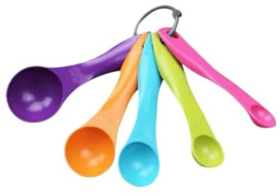 Cuchara de medición precisa de 1/3/5 piezas, cuchara medidora de escala cucharadita cucharadita cuchara de gramo para el hogar (estilo A, 1 unidad)