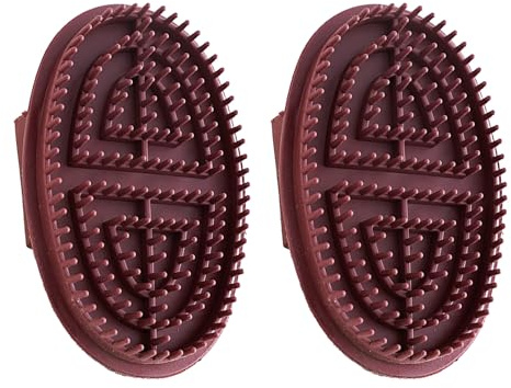 2 Stücke Massagebürste,Professioneller Meridian-Bürste,Meridian-Kammkopf,Massagekamm,Hand Massagebürste,Gua Sha Körper,Body Gua Sha,Handschrubber,Mit Ergonomischem Griff Für Waist,Abdomen,Head,Leg