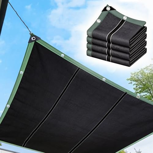 Rete Ombreggiante Tasso Di Ombra 99% - Tessuto Ombreggiante Con Occhielli - Vela Parasole Traspirante - Rete Parasole Per Esterni Per Patio Giardino Piante Pergolati(1x7.0m/3.3′x23.0′)
