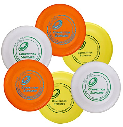 Hyperflite K-10 Competition Standard Dog Disc 6er Pack