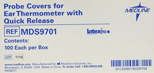 Medline MDS9701 Medline Tympanic Thermometer Probe Covers