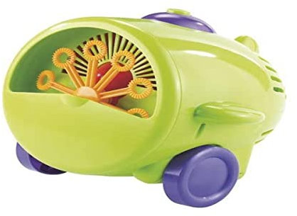 infactory Seifenblasenmaschine: Seifenblasen-Maschine im lustigen Fliegerlook (Seifenblasenmaschine Kinder, Seifenblasen-Kanone, infactory Seifenblase)