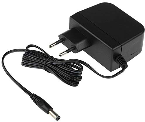 9 Volt Netzteil mit Klinkenhohlstecker 5,5mm Kompatibel mit/Ersatz für Casio CTK-800 / CTK-810 / CTK-900