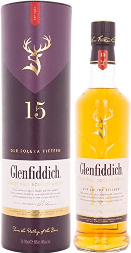 Glenfiddich Single Malt Scotch Whisky 15 Anni, 70cl