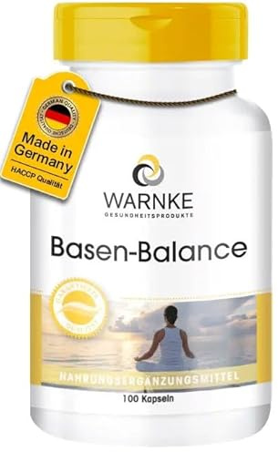 Basen-Balance - Basenkapseln - 100 Kapseln | Warnke Vitalstoffe - Deutsche Apothekenqualität