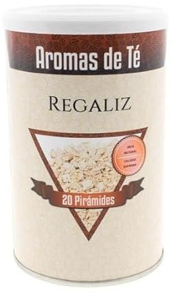 Infusión de Regaliz - Infusión 100% Natural - Propiedades Digestivas - Recomendable para Dolor de Estómago - Ideal para un momento de Relax - Sin Gluten - 100 g - Aromas de Té