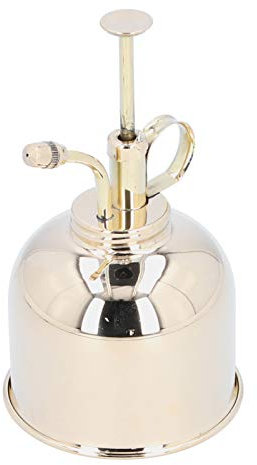 Plant Mister 300 ml, Messing-Gießkanne, Vintage-Sprühflasche, Topf mit oberer Pumpe, feiner Nebel, Garten-Blumensprüher, kleiner dekorativer Spritzer für Zimmerpflanzen, Sukkulenten, Bonsai, Garten, Z