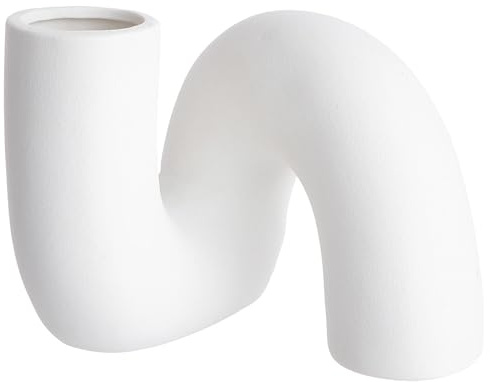 BUTLERS Blumenvase 17x16 cm Steinzeug - Pipe -