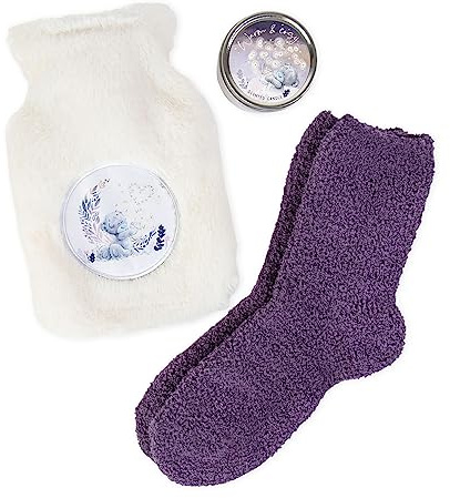 Me to You Tatty Teddy Wärmflasche, Kerze und Socken, Geschenkset – offizielle Kollektion