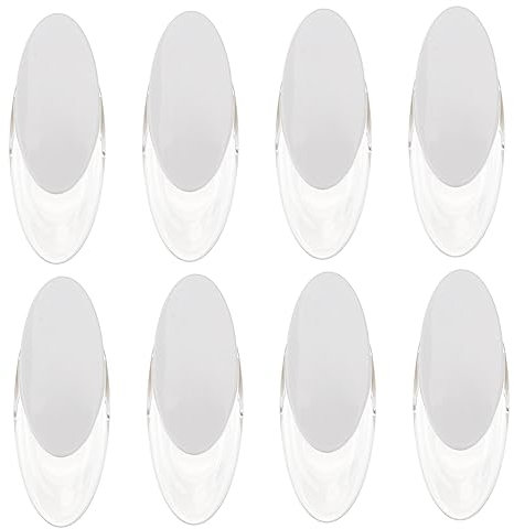 OUNONA 8stücke Teiliges Transparente Kunststoff-griffe Für Vertikale Jalousien Praktische Und Einfache Bedienung Ersatz Für Kaputte Blinds Geeignet Für Wohn Schlafzimmer Küche Bad Und Bür