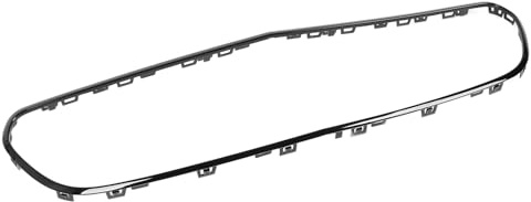 Frontstoßstangen-Grilleinfassung, Kühlergrill-Einfassung 2138850200 Ersatz für E-Klasse W213 C238 AMG Line vor Facelift 2017 Bis 2020 (BLACK)