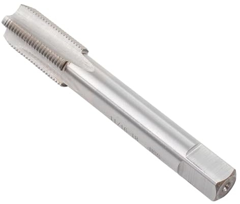 ApplianPar HSS 11/16-18 Inch Machine Thread Tap Left Hand Threading Tapping Cutting Plug
