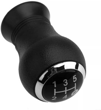 Aprilsunnyzone Pommeau de levier de vitesse 5/6 vitesses pour Toyota Yaris 2009-2013 Avensis 2009-2014, pièce de rechange parfaite (5 vitesses)