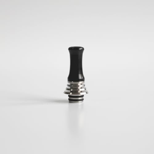 WratryParts Remplacement Long 510 Embouchures universelles Drip Tip Pour 510 Tank RTA Atomiseur (Argent)