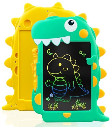 LCD Writing Tablet for Kids - 8.5 Inch Color Screen Drawing Board Erasable Toddler Drawing Pad with Stylus Learning Educational Toy for 3 4 5 6 7 Year Old Boys & Girls Best Gift (Green)