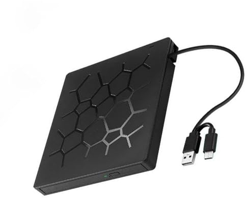 XINGLIDA Disco externo multifuncional de 7 puertos USB 3.0 Typec unidad de disco duro para escritorio portátil soporte múltiples sistemas unidad óptica con tipo C