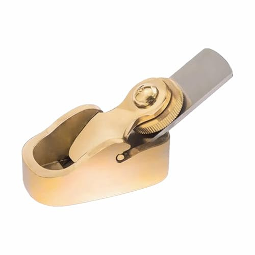 Finger Planes, Brass Violin Thumb Planer Width Suitable Violin Making Tools for Woodworking Surface Smoothing Edge Trimming