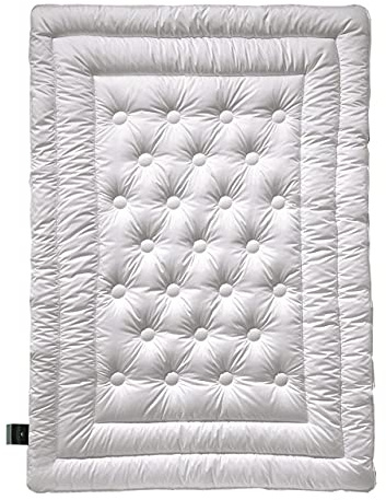 Billerbeck Bettdecke Brilliant – Dicke Winterdecke – 135 x 200 cm – extra warme Decke für den Winter – mit 100% Kamelhaar