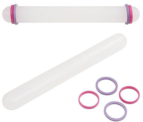 CCINEE 9 Inches Rolling Pin for Icing,Sugarcraft Fondant Tool