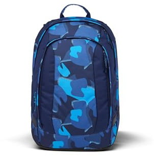 Satch air ab 5. Klasse gepolstert 26L Stauraum standfest Laptopfach Troublemaker - Blau
