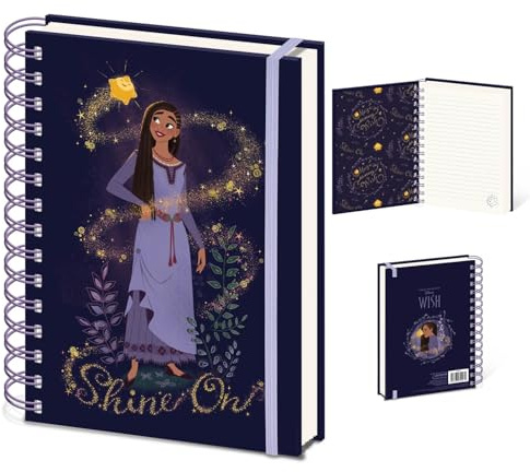Pyramid International Wednesday Notizbuch (Nevermore Shield Design) Ringbuch DIN A5 - Notebook und Journal - Offizielles Merchandise