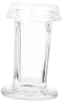 JECOMPRIS Glas Färbetank 5-rutschen Kapazität Mit Deckel Labor Färbegefäß Aus Glas Für Experimente Hohe Lichtdurchlässigkeit Chemisch Stabil Dicke Wände Für Studien