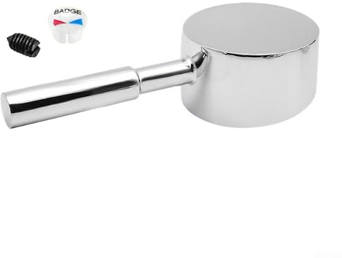 Wasserhahnventile Ersatzgriff Hebel für heiße und kalte Wasserhahn-Mischventile, Schalter, Reparaturverschraubungen, Heiß- und Kalt-Reviver-Griff-Set für Küche, Badezimmer (C 35#)