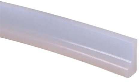 YGLONG Duschabdichtung Zusammenklappbarer Badezimmerschwellen-Wasserdamm-Stopper-Blocker-Spritzschutz Trocken-Nass-Trennung Flutbarriere Türboden-Dichtungsstreifen(Transparent,1M)